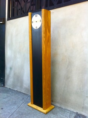 tall mid century clock